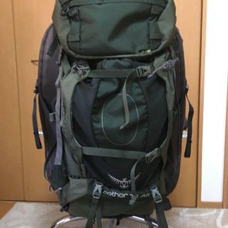 オスプレイ(Osprey)のOSPREY　オスプレイ　イーサーAG70　別売りレインカバー付(登山用品)