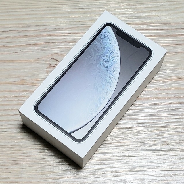 【未使用新品】iPhoneXR 64GB white SIMフリー版 即日発送