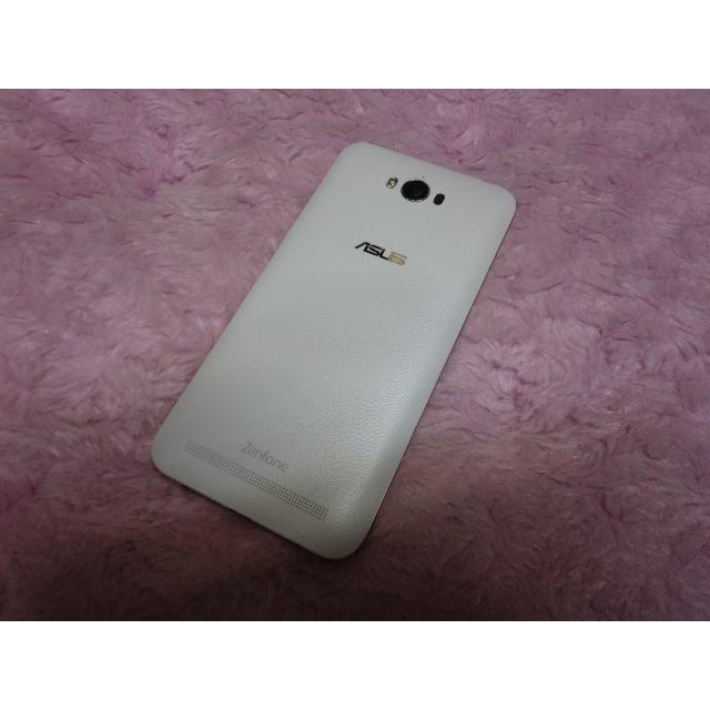 ASUS(エイスース)のASUS Zenfone Max 白1 スマホ/家電/カメラのスマートフォン/携帯電話(スマートフォン本体)の商品写真