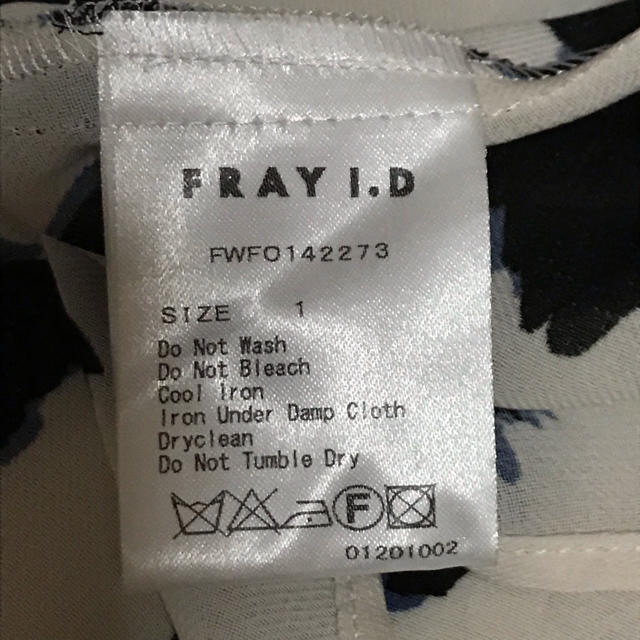 FRAY I.D(フレイアイディー)のFRAY I.D ノースリーブチュニックワンピース レディースのトップス(チュニック)の商品写真