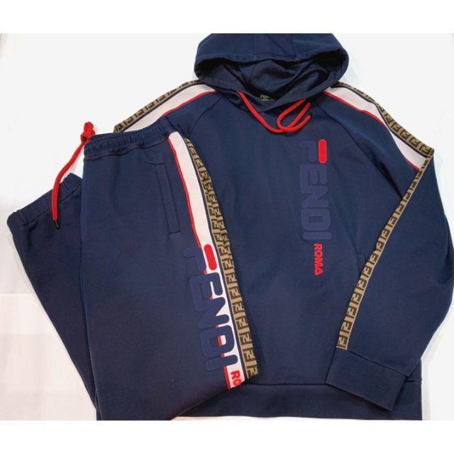 FENDI FILA フェンディマニアMANIA ロゴ ジャージ セットアップ-