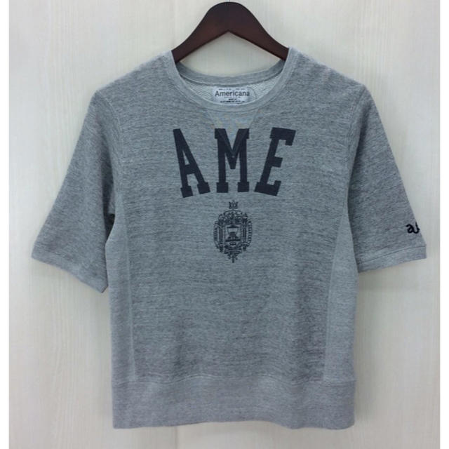 Americana半袖スウェット極美品 Americana半袖スウェット極美品
