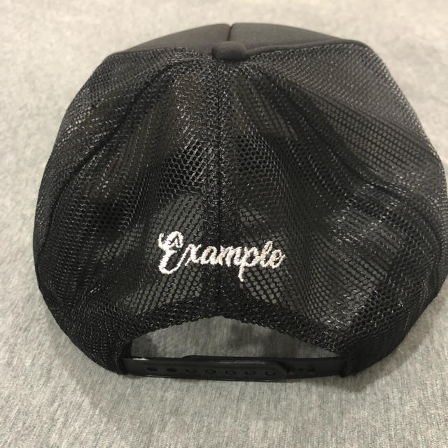 【黒/FREE】EXAMPLE G.B.Y MESH CAP 1