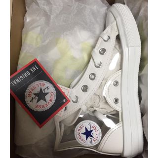 コンバース(CONVERSE)の23.0cm ALL STAR LIGHT CLEARMATERIAL HI(スニーカー)