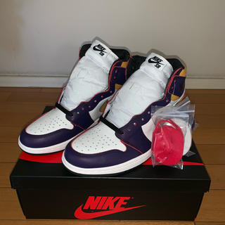 ナイキ(NIKE)のNIKE AIR JORDAN 1 × SB LA CHICAGO US8(スニーカー)