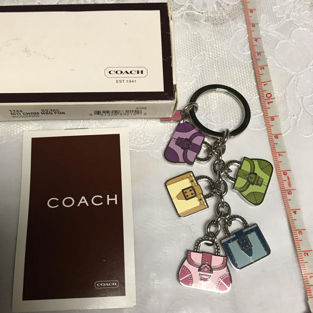COACH(コーチ)の【新品未使用】COACH コーチ キーリング レディースのファッション小物(キーホルダー)の商品写真