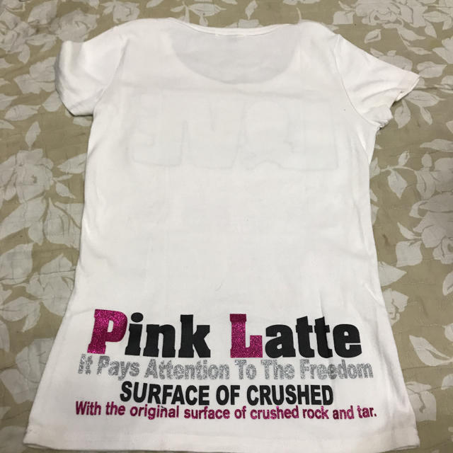 PINK-latte(ピンクラテ)のPink Latte ☆Tシャツ レディースのトップス(Tシャツ(半袖/袖なし))の商品写真