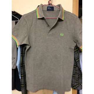 フレッドペリー(FRED PERRY)の美品★フレッドペリー ポロシャツ グレー XS(ポロシャツ)