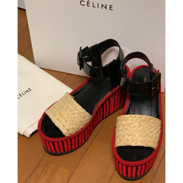 celine(セリーヌ)の超美品☆セリーヌ☆サンダル厚底☆フィービー36.5 レディースの靴/シューズ(サンダル)の商品写真