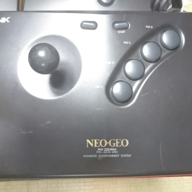 NEOGEO(ネオジオ)のNEOGEO(家庭用)  コントローラスティック   １機 エンタメ/ホビーのゲームソフト/ゲーム機本体(家庭用ゲーム機本体)の商品写真