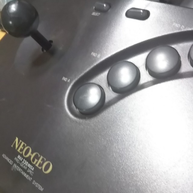 NEOGEO(ネオジオ)のNEOGEO(家庭用)  コントローラスティック   １機 エンタメ/ホビーのゲームソフト/ゲーム機本体(家庭用ゲーム機本体)の商品写真