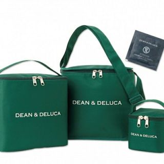 ディーンアンドデルーカ(DEAN & DELUCA)の保冷バッグ×3・保冷剤×1  4点セット(収納/キッチン雑貨)