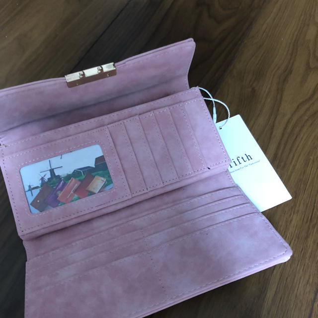 fifth(フィフス)の♡新品 fifth ピンク長財布♡ レディースのファッション小物(財布)の商品写真