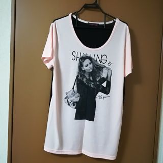 お値下げ　着用1回！シースルーTシャツ(カットソー(半袖/袖なし))