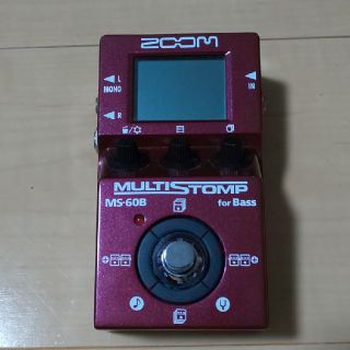 ズーム(Zoom)のZOOM MS60B　ベース用マルチエフェクター(ベースエフェクター)