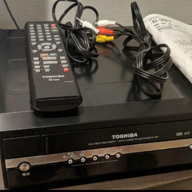 TOSHIBA D-VR7 ビデオ　VHS DVDレコーダー