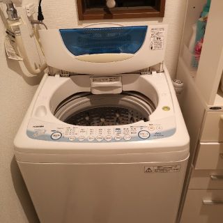 トウシバ(東芝)の(りらっくま様専用)東芝　送料無料　全自動洗濯機6.0kg 白　AW-60GF(洗濯機)