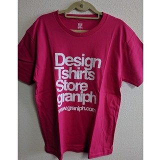 グラニフ(Design Tshirts Store graniph)のグラニフ　ピンクTシャツ　Mサイズ(Tシャツ/カットソー(半袖/袖なし))