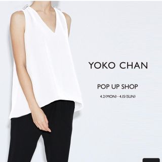 バーニーズニューヨーク(BARNEYS NEW YORK)のお取り置き＊ yoko chan パールノースリーブブラウス トップス (シャツ/ブラウス(半袖/袖なし))