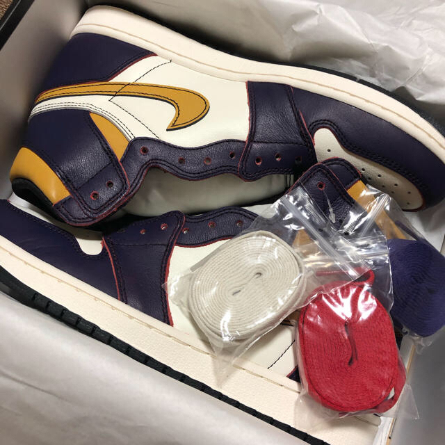 NIKE SB×AJ1 Lakers to Chicago 28.5cm