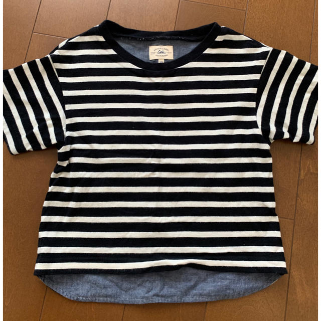 UNITED ARROWS green label relaxing(ユナイテッドアローズグリーンレーベルリラクシング)のgreen label relaxing ボーダーTシャツ 105 カットソー キッズ/ベビー/マタニティのキッズ服男の子用(90cm~)(Tシャツ/カットソー)の商品写真