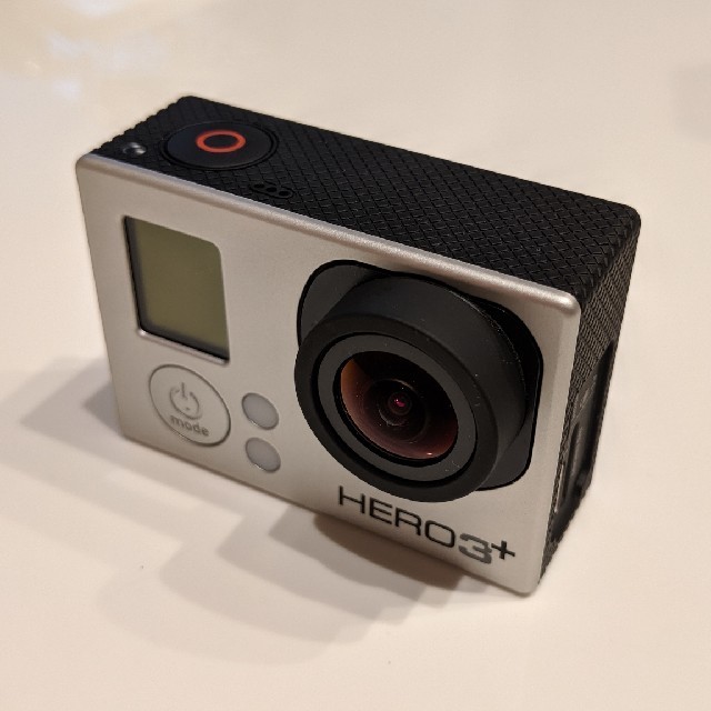 GoPro(ゴープロ)のGoPro Hero3+ シルバーエディション スマホ/家電/カメラのカメラ(コンパクトデジタルカメラ)の商品写真