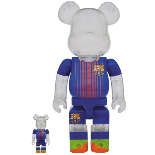 【新品】BE@RBRICK FCBARCELONA 100％ & 400％