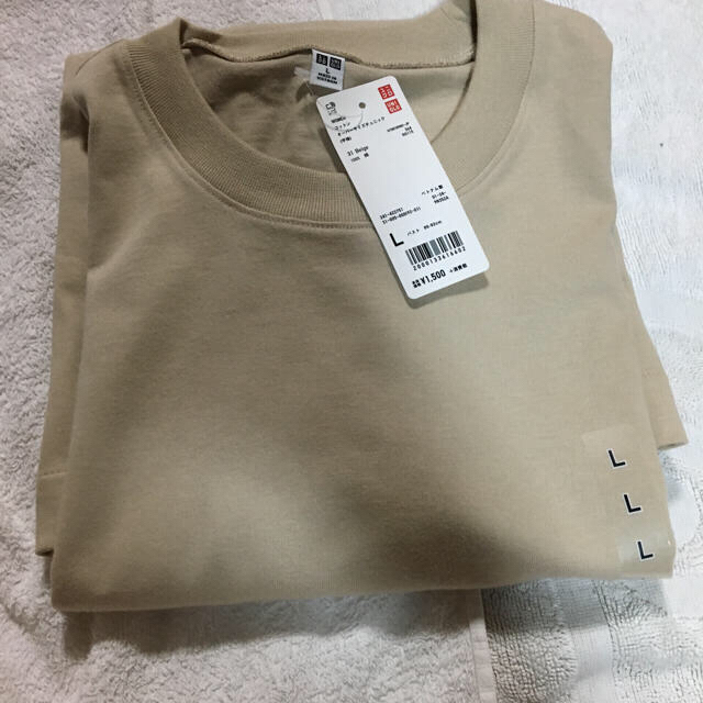 UNIQLO(ユニクロ)のユニクロ   コットンオーバーサイズチュニック レディースのトップス(Tシャツ(半袖/袖なし))の商品写真