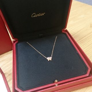 カルティエ(Cartier)の【お値下げ中❗♪】カレス ドルキデ パル カルティエ ピンクゴールド ネックレス(ネックレス)