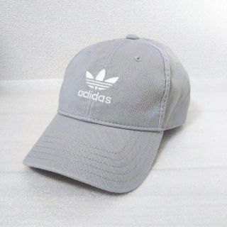 アディダス(adidas)の【新品】adidas originals グレー ミニロゴ キャップ(キャップ)