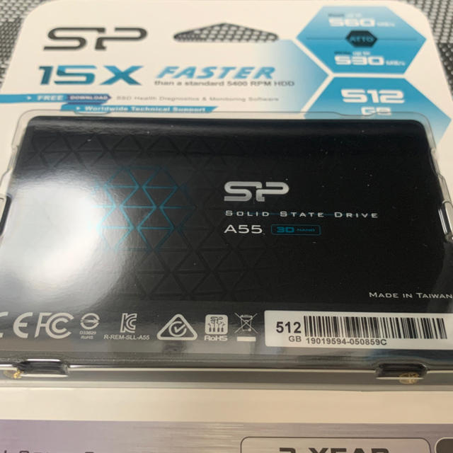 【新品】SSD 512GB