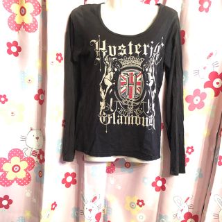 ヒステリックグラマー(HYSTERIC GLAMOUR)のヒステリックグラマー  プリントカットソー(カットソー(長袖/七分))