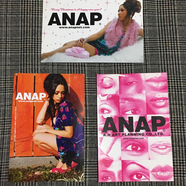 ANAP(アナップ)のANAP アナップ ノベルティ ポストカード 3柄セット  エンタメ/ホビーのコレクション(ノベルティグッズ)の商品写真