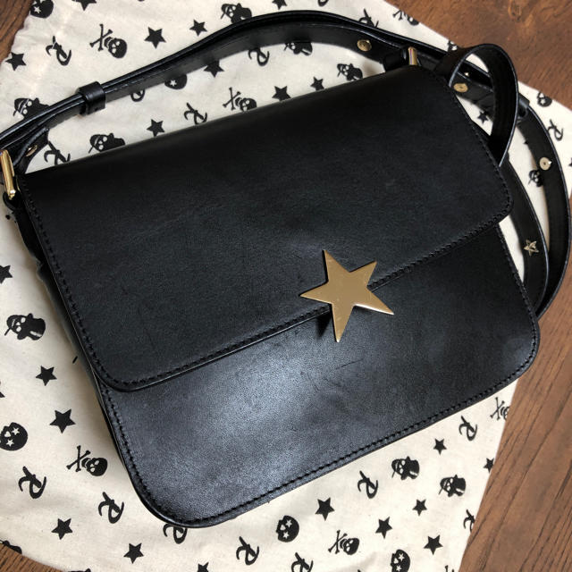 DEUXIEME CLASSE ◆ RIKA STAR BAG ブラック 美品