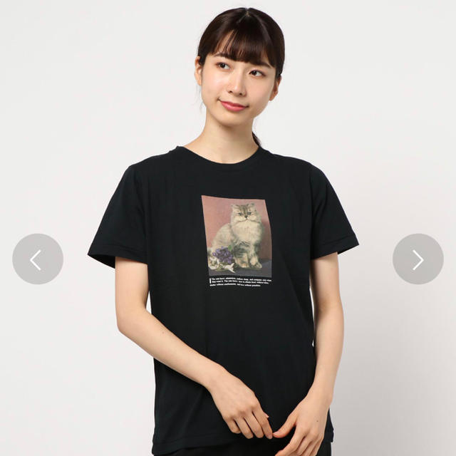 moussy(マウジー)のmoussy Tシャツ NEAT CAT TSJ レディースのトップス(Tシャツ(半袖/袖なし))の商品写真