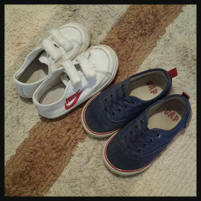 babyGAP(ベビーギャップ)のくつ☆14.0㎝ キッズ/ベビー/マタニティのベビー靴/シューズ(~14cm)(スニーカー)の商品写真