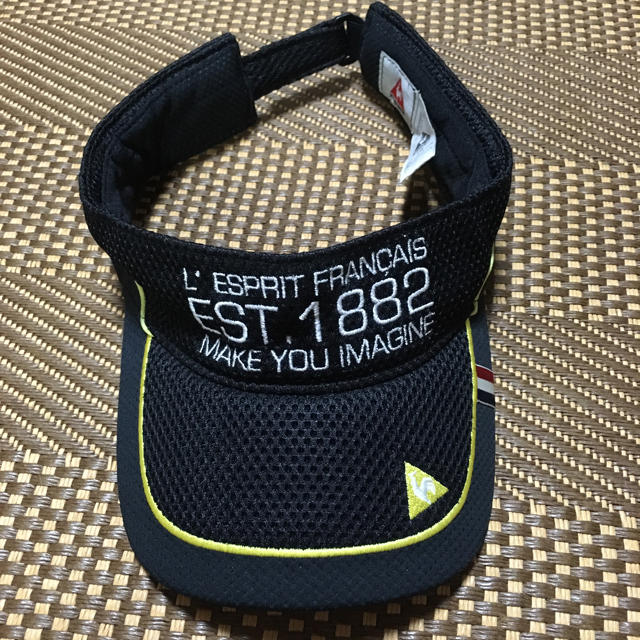 le coq sportif(ルコックスポルティフ)のルコック  メッシュ サンバイザー  メンズの帽子(サンバイザー)の商品写真