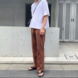 ニードルス(Needles)のルイさん 専用 Needles 18aw 総柄 ブラウン mサイズ (その他)