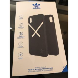 アディダス(adidas)のAdidas iphoneX/XSケース ブラック(iPhoneケース)