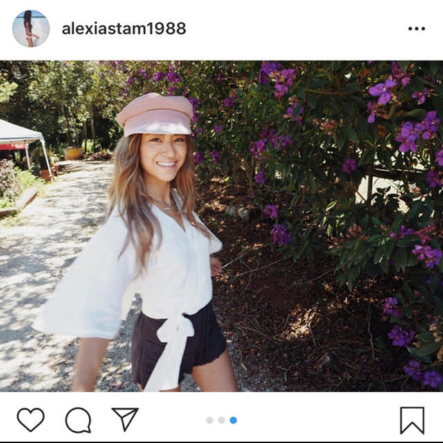ALEXIA STAM(アリシアスタン)のlack of color キャスケット レディースの帽子(キャスケット)の商品写真