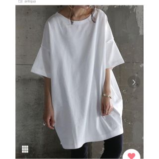 アンティカ(antiqua)のアンティカ バスクTシャツ(Tシャツ(半袖/袖なし))