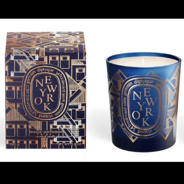 diptyque(ディプティック)のNY限定！未使用新品箱付き！diptyqueキャンドル コスメ/美容のリラクゼーション(キャンドル)の商品写真