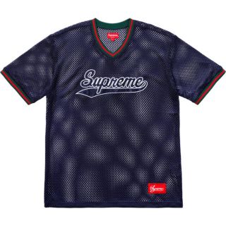 シュプリーム(Supreme)のSupreme Mesh Baseball Top メッシュ ベースボール(Tシャツ/カットソー(半袖/袖なし))