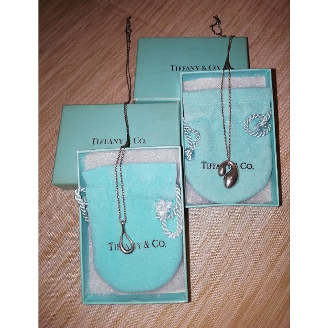 Tiffany　シルバーネックレス2本セット