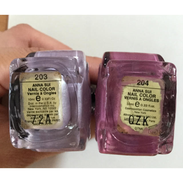 ANNA SUI(アナスイ)のネイル 2本セット コスメ/美容のネイル(マニキュア)の商品写真