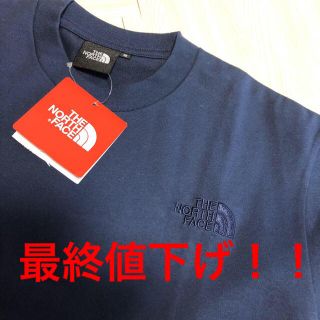 ザノースフェイス(THE NORTH FACE)のSALE！！新品、未使用☺︎ノースフェイス ロゴ刺繍入りTシャツ(Tシャツ/カットソー(半袖/袖なし))