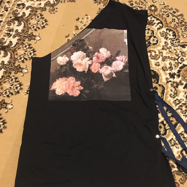 Raf Simons ラフシモンズ ノースリーブ ワンショルダー カットソー