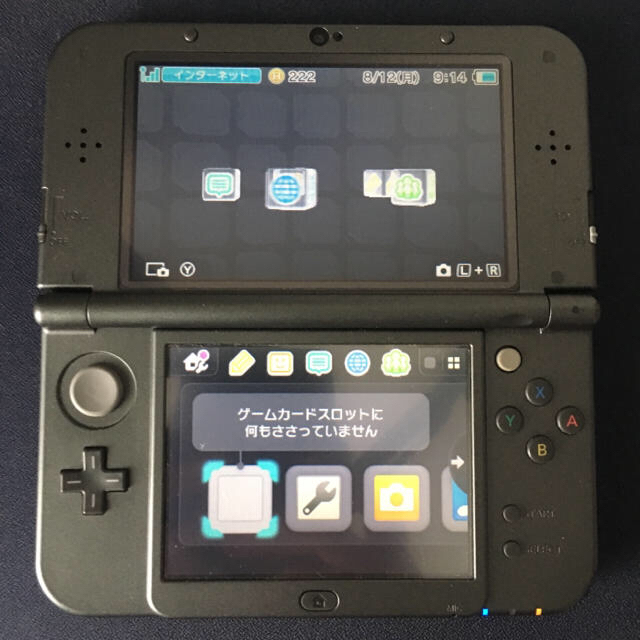 Newニンテンドー3DS　LL メタリックブラック