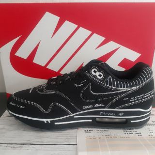 ナイキ(NIKE)のM25cm《限定》NIKE AIR MAX1／ナイキエアマックス　スケッチ黒(スニーカー)