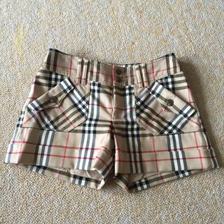 バーバリー(BURBERRY)のバーバリーチェックパンツ(ショートパンツ)